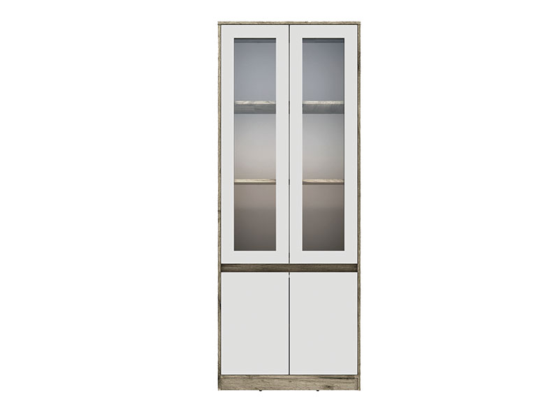 Cupboard with Glass 2D2DS